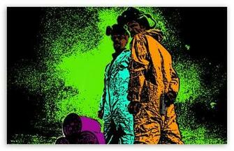 Breaking Bad Cartoon HD Wallpaper For Standard Fullscreen