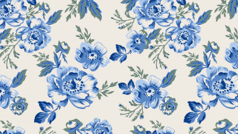 Blue Flower Desktop Wallpaper