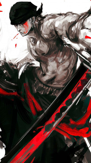 Wallpaper Roronoa Zoro 3d