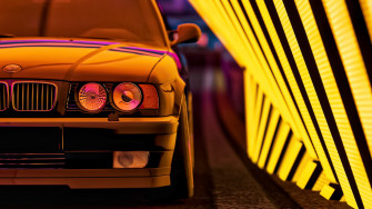 Neon Bmw X R Wallpaper