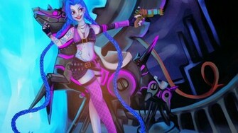 Jinx League Of Legends Wallpaper Desktop