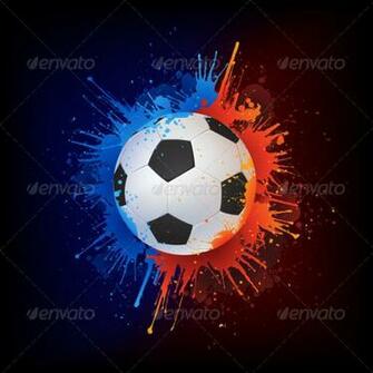 Pictures Soccer Ball Sport Theme Background For Powerpoint Background