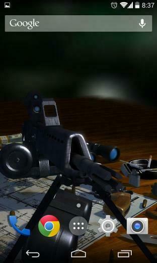 3d Guns Live Wallpaper Android Apps On Google Play
