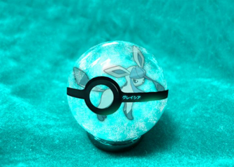 Eevee Pokeball Wallpaper Glaceon By