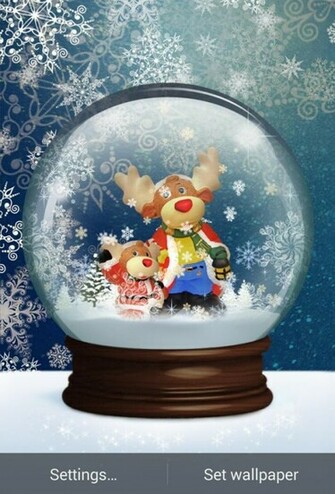 Snow Globe Live Wallpaper Android Apps On Google Play