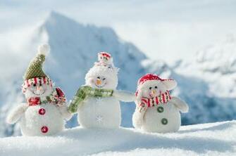 Snowy Toys Gift On Christmas Holiday HD Wallpaper
