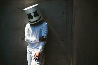 Marshmello Music Background New HD Wallpaper