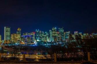 Of Calgary Skyline From Crescent Heights