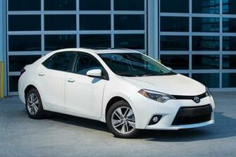 Toyota Corolla Le Eco In Blizzard Pearl Color