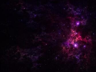 Purple Outer Space Stars Wallpaper