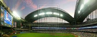 Brewers Miller Park Wallpaper Panorama