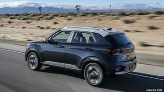Hyundai Venue Rear Three Quarter HD Wallpaper