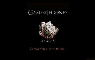Game Of Thrones Season Rose Poster Vengeance Is Coming