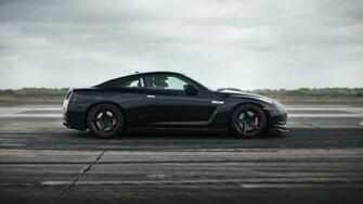 Black Nissan Gt R HD Wallpaper