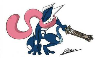 Greninja And Honedge By