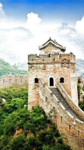 Man Made Great Wall Of China Mobile Wallpaper