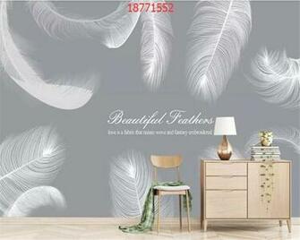 Beibehang Custom Size Nordic Minimalist Small Fresh Creative