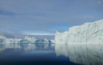 Icebergs Wallpaper Nature