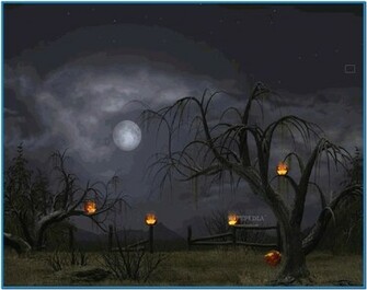 Halloween Screensaver Animation