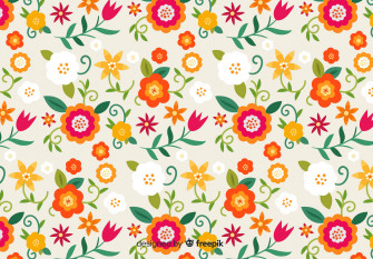 iPad Pro Cute Floral Pattern Wallpaper