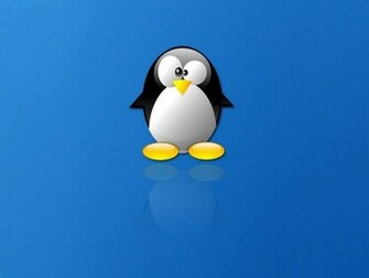 Linux Penguin Wallpaper Wide Tux Desktop iPhone And