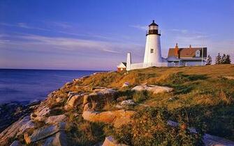 Landscapes Vol HD Lighthouse Photo Coastal Wallpaper