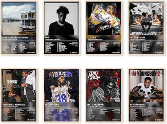 Amazon Enimoud Nba Youngboy Posters Album Cover