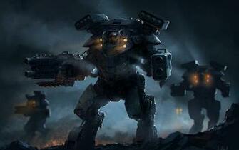 Mechwarrior Online Game Wallpaper For Widescreen Desktop