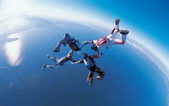 Skydiving Extreme Sports High Definition Wallpaper