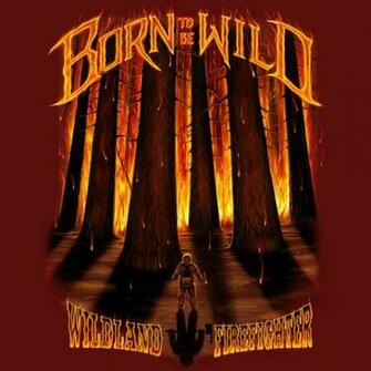Image Take On A Wildland Fire Is Wild Firefighter