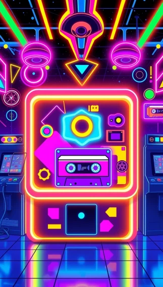 90s Retro Phone Wallpaper