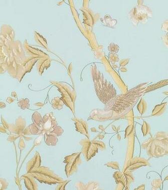 Bird Wallpaper Std Wp Summer Palace Width 53cm Roll