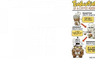Pokemon Addiction Caffeine Coffee Evolution Wallpaper