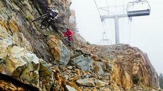 Downhill Mountain Biking Wallpaper HD