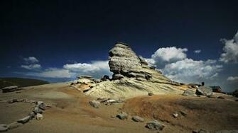 Nature Romania Sphinx Bucegi Mountains Wallpaper