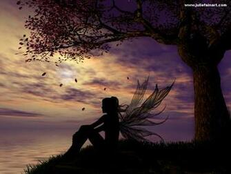 Dark Fairy Wallpaper Background Desktop
