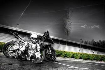 Wallpaper Sky Road Man Bmw Motorcycle Racer