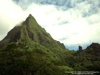 Green Mountain 3d Wallpaper