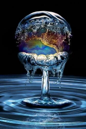 Earth Water iPhone HD Wallpaper