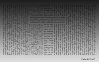 Psalm Wallpaper