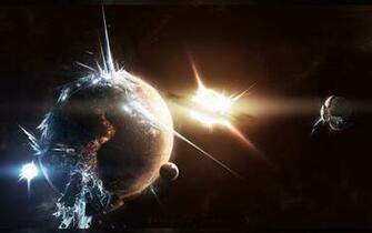 Grunge 3d Space Wallpaper HD