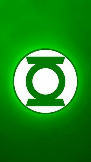 Green Lantern Logo Wallpaper For iPhone