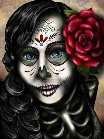 Rosamarie The Sugar Skull Girl By Jodipayne