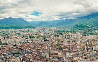 Grenoble Panorama 4k HD Desktop Wallpaper For Ultra Tv