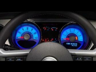 Ford Mustang Gauges Wallpaper