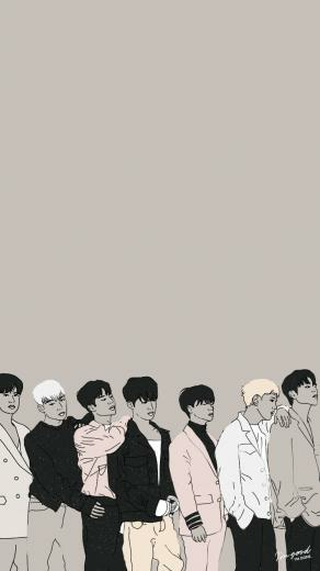 Ikon Goodbye Road Wallpaper Lockscreen iPhone Phone Kpop Yg Final