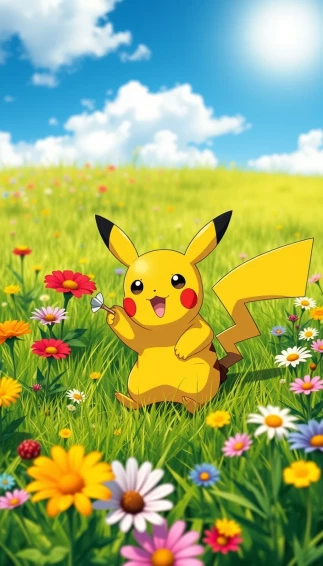 Cute Pikachu Wallpaper