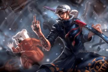 One Piece Law Wallpaper On