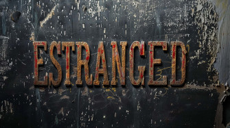 Estranged Rusty Letterson Black Wallpaper