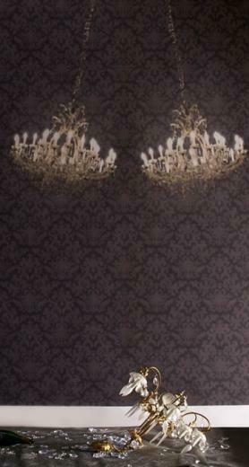 And This In A Dining Room With Only Recessed Lighting Black